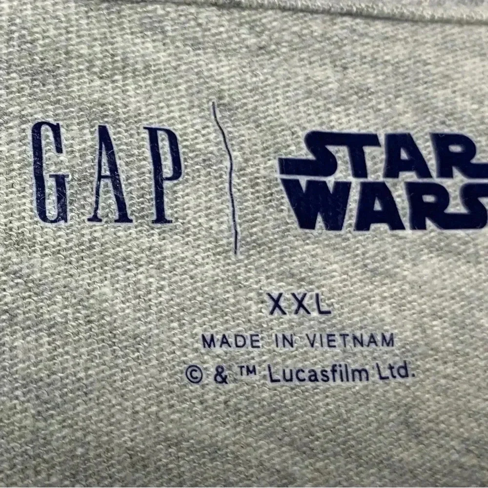 GAP Star Wars Long Sleeve Shirt Boys Size XXL 14-16